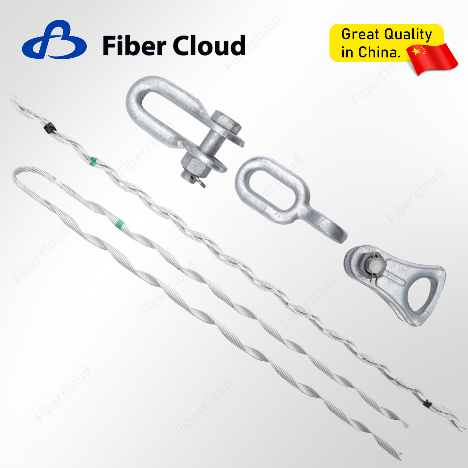 Optical Cable Accessories Long Span Pre Tension Set Clamp Opgw ADSS Fitting