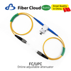 FC/UPC/APC 1-60dB Single Mode 0.9mm 2mm Optical Cable Connector Online Adjustable Fiber Optic Attenuator
