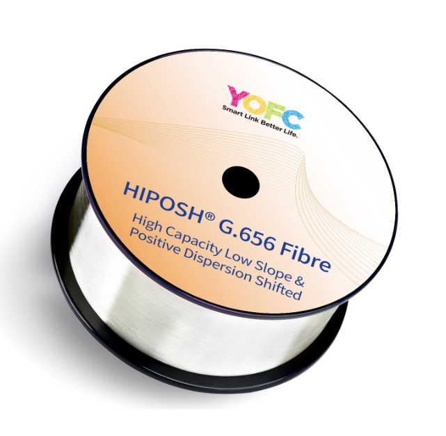 YOFC G656 HIPOSH® High Capacity Low Slope Dispersion Shifted Single-mode Fibre