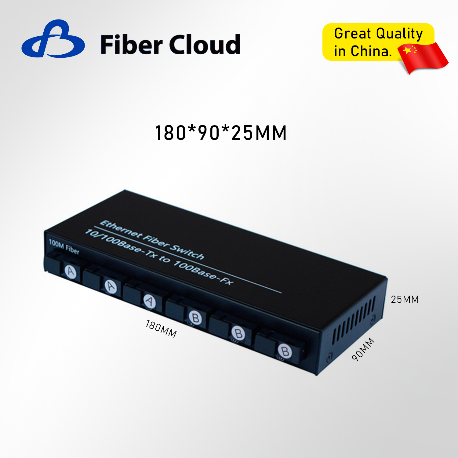 10/100m Single-Mode Optical Ethernet Transceiver Converter