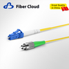 1m FC APC to LC UPC Simplex OS2 Single Mode Ofnr 2.0mm Tight-Buffered FTTH Fiber Patch Cord
