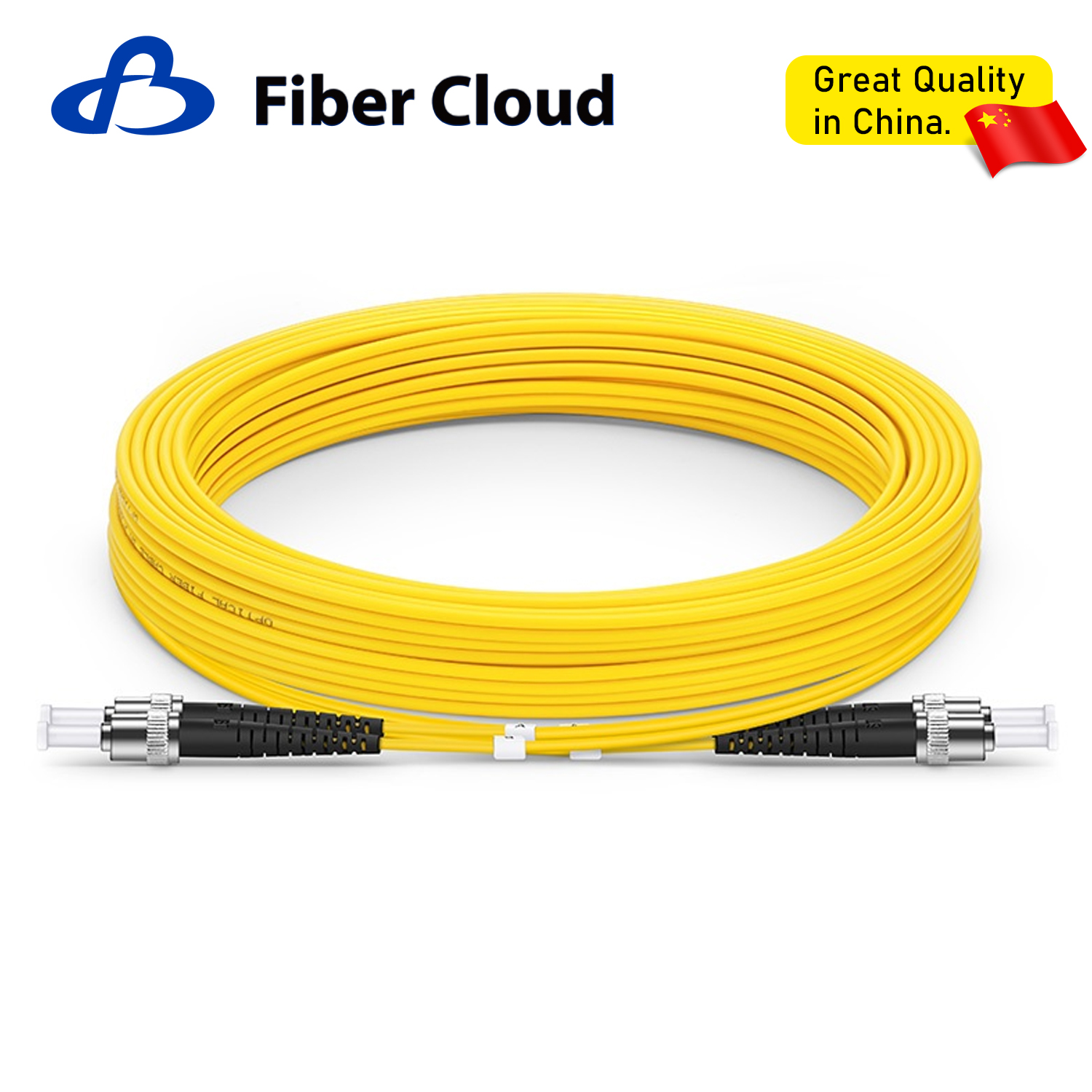 2.0mm ST/UPC to ST/UPC Duplex Single Mode Riser Ofnr Tight-Buffered Fiber Optic Patchcord