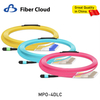 8core 40-100g Multimode 2m-100m FTTH Fanout Duplex Sm/Om3/Om4 MPO to 4dlc Fiber Optic Patch Cord Jumper Cable