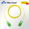 0.9mm SC/APC to SC/APC Duplex Riser Ofnr 9/125 Single Mode Fiber Optic Patch Cord Cable