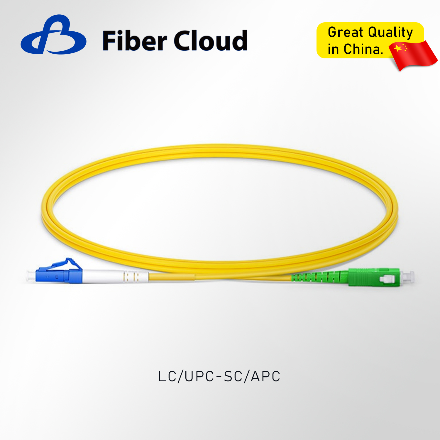 1M LC / UPC vers SC / APC Simplex OS2 Mode unique 2,0 mm Patchcord à ...