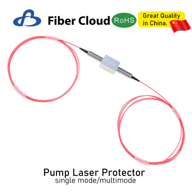 Single Mode/Mutimode Optical Fiber 800-2000nm Wavelength Anti-Reflective Laser Protector