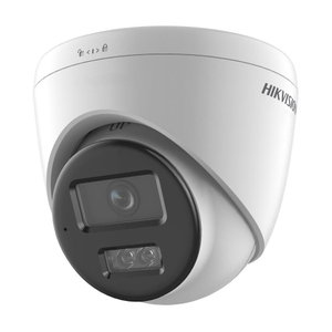 Cámara de red de torreta fija de luz híbrida de 6MP Smart para seguridad para exteriores