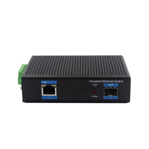 Industrial Gigabit 1 SFP & 1-Port Ethernet Media Converter