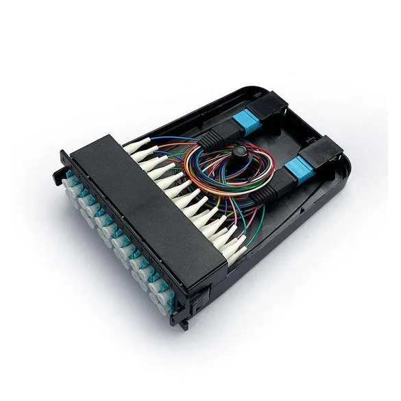 MPO/MTP 24 Port ODF Sc/FC/St/LC Fiber Optic Patch Modules and Panels with Fiber Optic Cassettes for FTTX