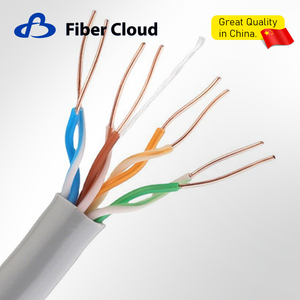 24AWG 4 Twisted Pairs CMR U/UTP 350MHz Solid Copper Cat5e Ethernet Bulk Cable