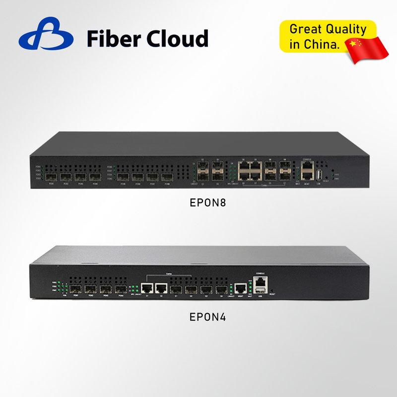 1u/2u Web 4/8 Ports SFP Fiber Optical Terminal Network Products Epon Olt 