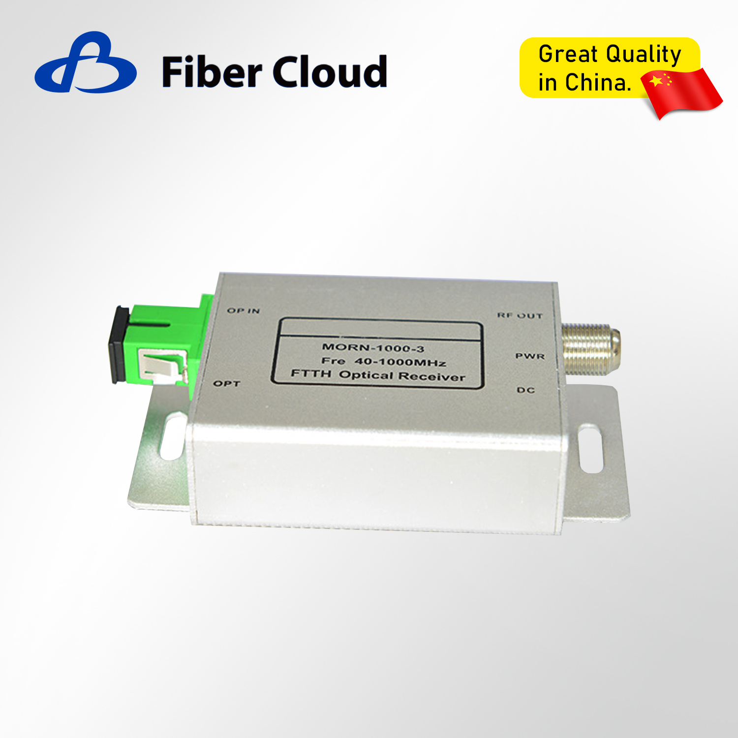 Fiber Optical CATV Quad-Channel Receiver Mini Node for FTTH Optical Transmission