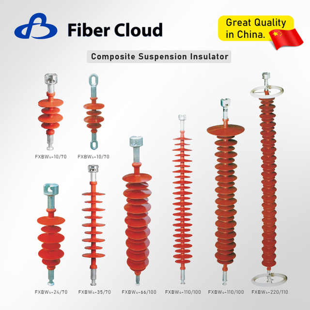 10kv-500kv High Voltage Suspension Composite Insulator