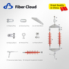 Preformed Armour Rods Insulation Piercing Connectors Insulation Fittings Suspension Clamp