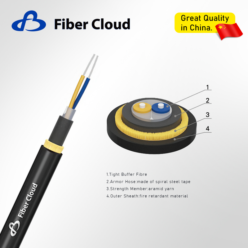 Stainless Steel Flexible Hose Armored Cable(GJFJKH) Fiber Optic Cable