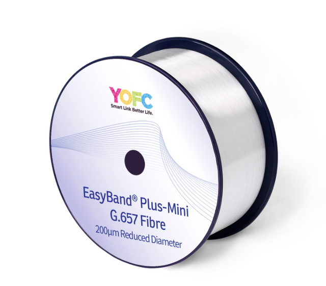 YOFC G.657 EasyBand® Plus-Mini 200μm Reduced Diameter Bending Insensitive Single-mode Fibre Telecommunication SM Manufacturer Optical Fiber Price