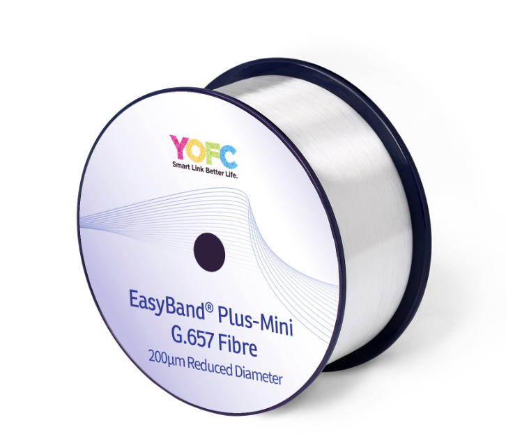 YOFC G.657 EasyBand® Plus-Mini 200μm Reduced Diameter Bending Insensitive Single-mode Fibre Telecommunication SM Manufacturer Optical Fiber Price