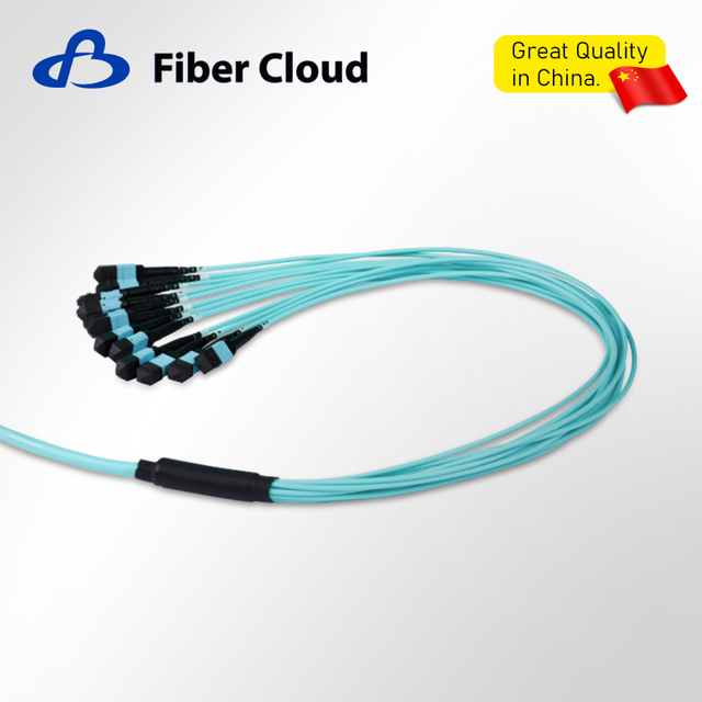 Pre-Terminated MPO/MTP 8/12/24/48/96cores Fiber Optic Trunk Patch Cable for FTTH Data Center