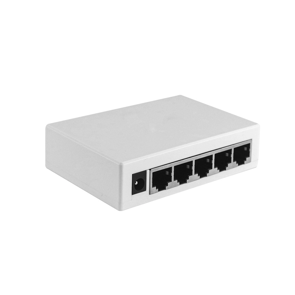 5-port 10/100Mbps Gigabit and Fast Desktop Ethernet network switch