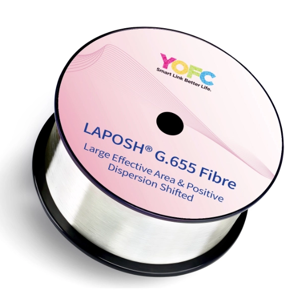 YOFC G655 LAPOSH&reg; Large Effective Area High Capacity Positive Dispersion Shifted Single-mode Fibre