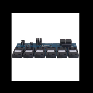 100G 6-light 2-electrical optoelectronic converter 20KM PCBA board fiber transceiver