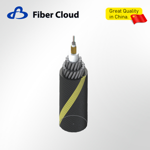 1-144 Cores 2000m Underwater Fiber Optic Cable Unrepeatered Submarine Cable Armor Internet Cable