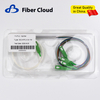1*4 900um Mini Steel Tube Module Sc/APC Upc Connector Low Loss Single Mode Fiber Optic PLC Splitter