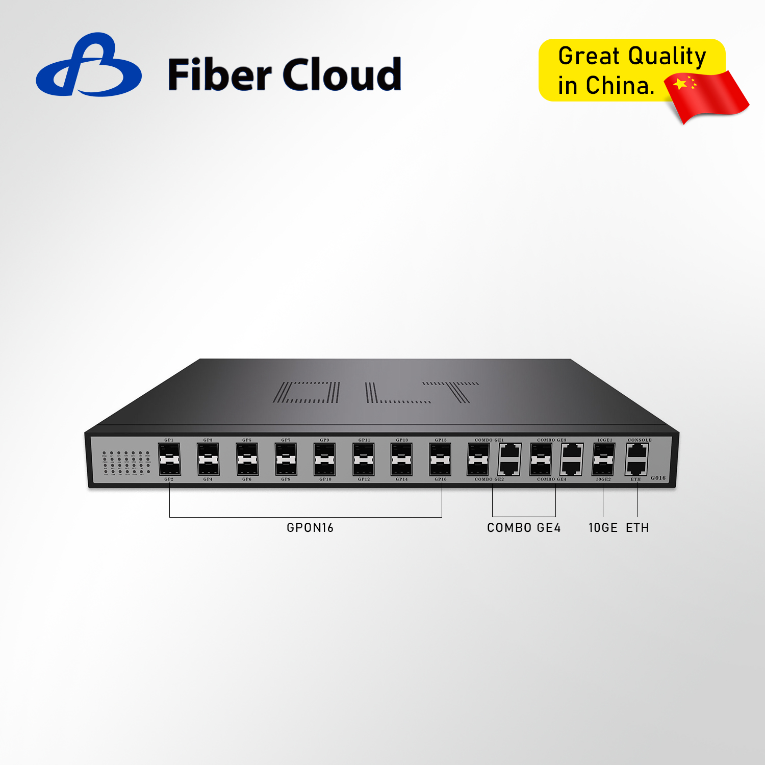 4/16 Pon Gpon Olt FTTH/FTTB ONU Network Optical Line Terminal