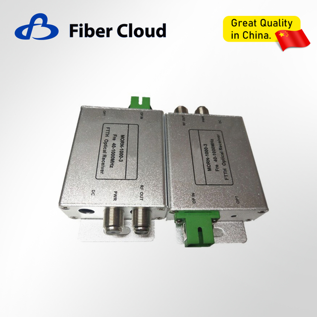 Fiber Optical CATV Quad-Channel Receiver Mini Node for FTTH Optical Transmission