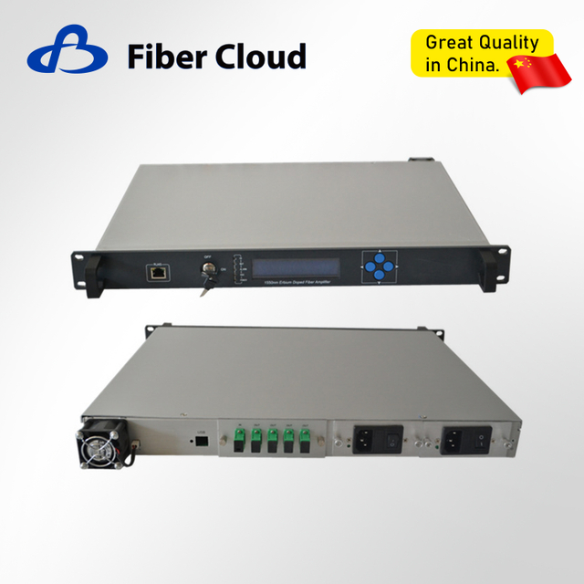 1550nm EDFA CATV Transmission Communication Fiber Optic Amplifier for Broadcast & Cable Networks