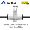 100m Span Fiber Optic Cable Fitting Accessories Helical ADSS Hardware Suspension Set