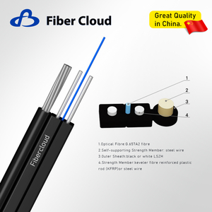 Standard Self-supporting Bow-Type Drop Cable(GJYXCH/GJYXFCH) Fiber Optic Cable