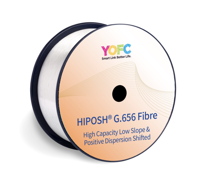 YOFC G656 HIPOSH® High Capacity Low Slope Dispersion Shifted Single-mode Fibre