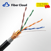 26AWG 4 Twisted Pairs PUR SF/UTP 350MHz Stranded Copper Cat5e Industrial Ethernet Bulk Cable