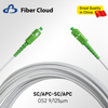 FTTH/FTTB Fttp Armored SC/APC Flange Connector Jumper Optical Modem Extension Internet Cable