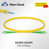2.0mm Fabricado Da China Simplex SC/APC to SC/APC G652D G657A Single Mode Patchcord Fiber Optic Cable