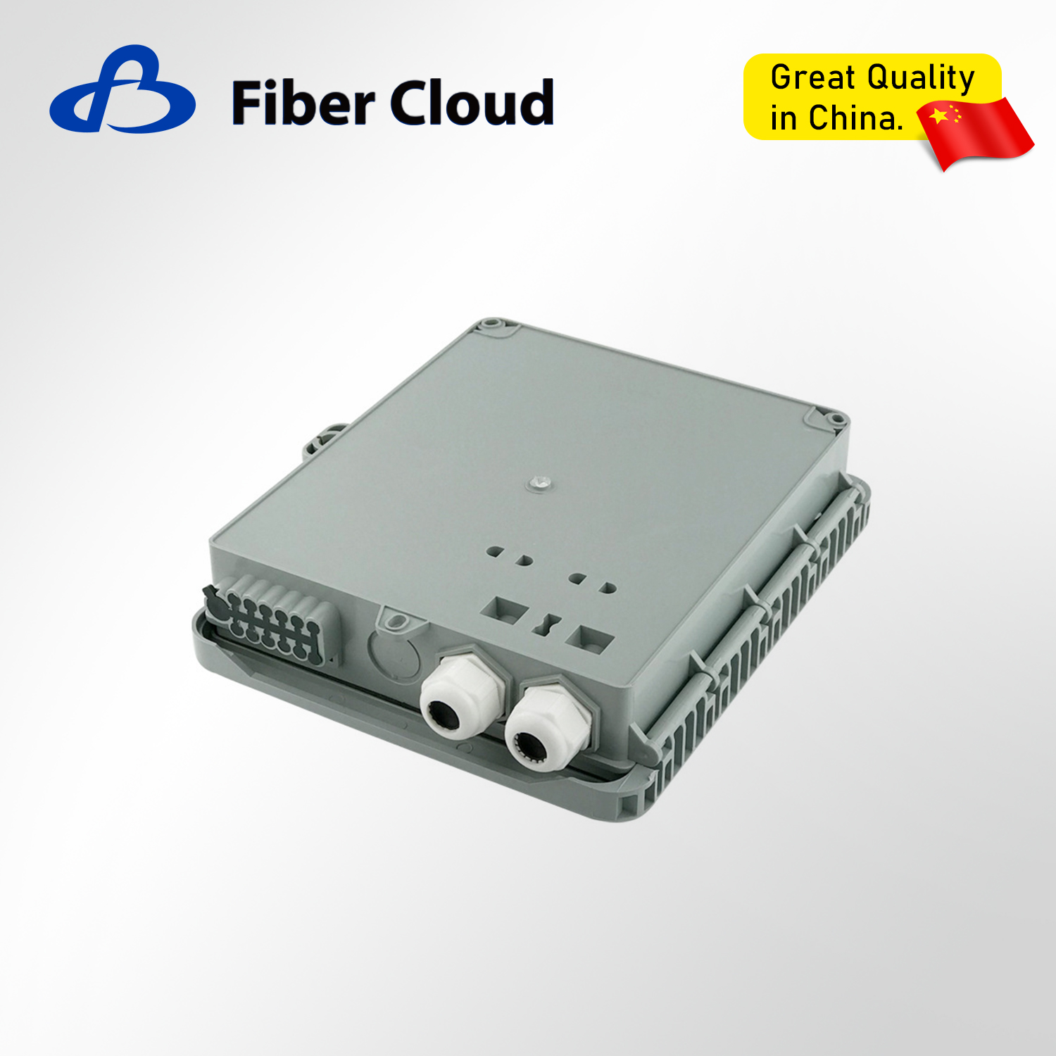Outdoor/Indoor FTTH 12 Core Wall-Mounted Termianl Fiber Optic Distributor Box