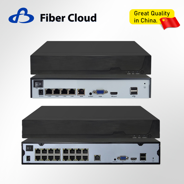 4K 4CH/8CH/16CH CCTV IP Camera NVR Support Onvif Poe OEM/ODM
