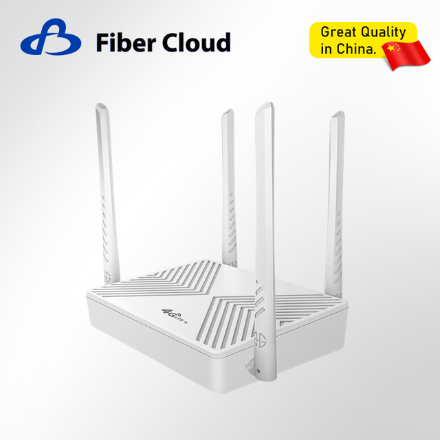 4G LTE Built-in Battery Type-C Interface WiFi4 Router with Plug-in Card