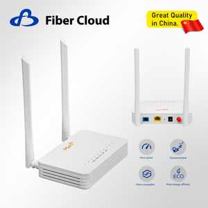 WiFi6 4G 10/1000m 2pots ONU Epon/Gpon 300Mbps FTTH Wireless Router