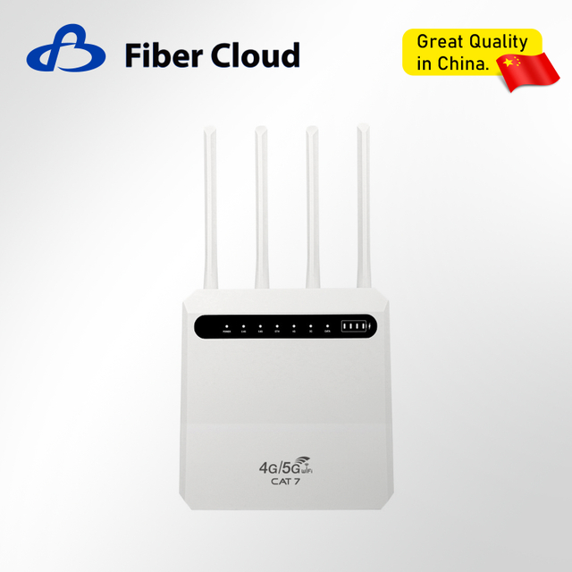 4G CPE LTE 1200Mbps Cat7 Optional Battery Wireless Router