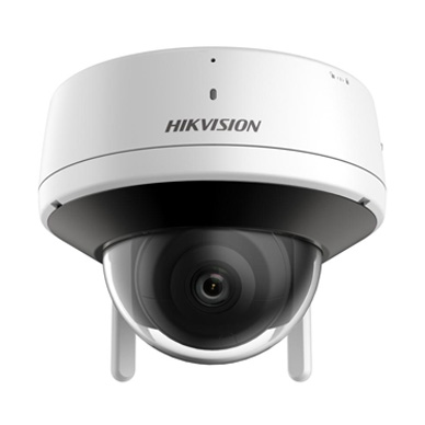 Hikvision 2MP Outdoor Audio Fixed Dome Network Camera for Home Security Wi - Fi Use IP66 Protection