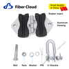 100m Span Fiber Optic Cable Fitting Accessories Helical ADSS Hardware Suspension Set