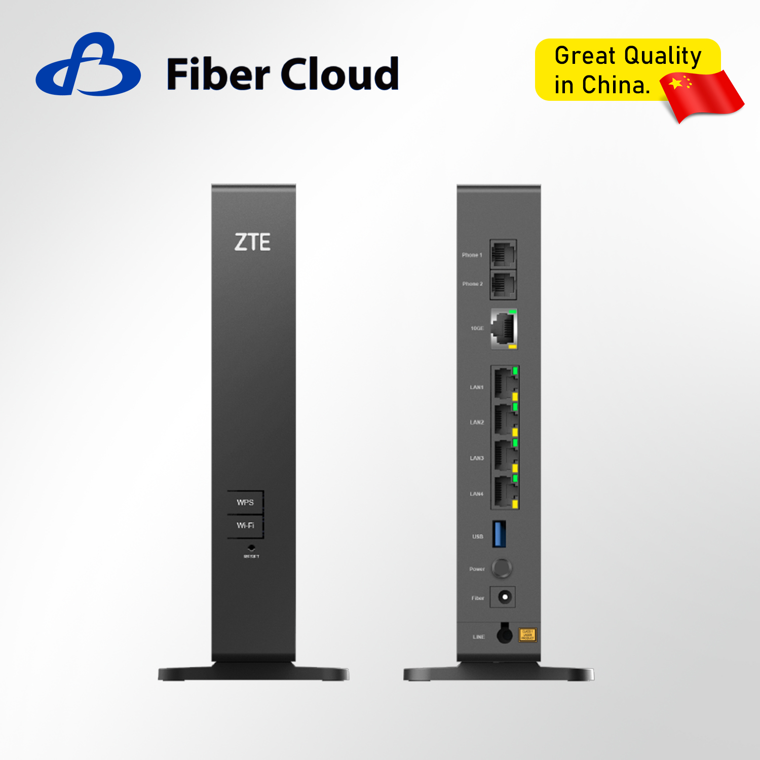 AX10800 Tri-Band Wi-Fi 6E XGS-PON ONT ZXHN F8648Q Router