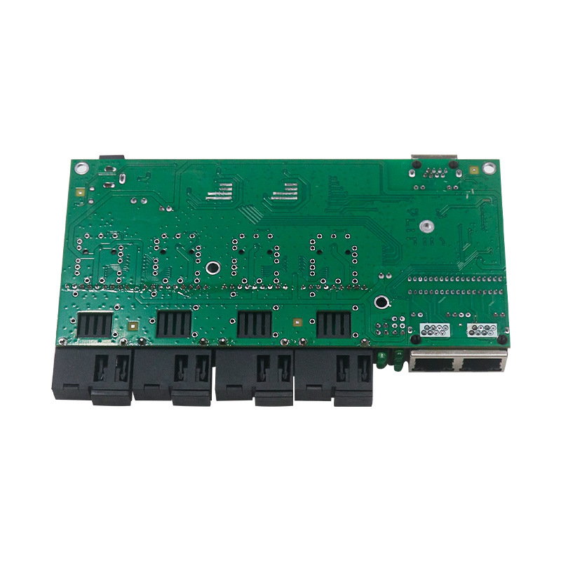 1000G 4 Optical 3 Electrical Converter PCBA Board 20KM SC port Optical Fiber Transceiver