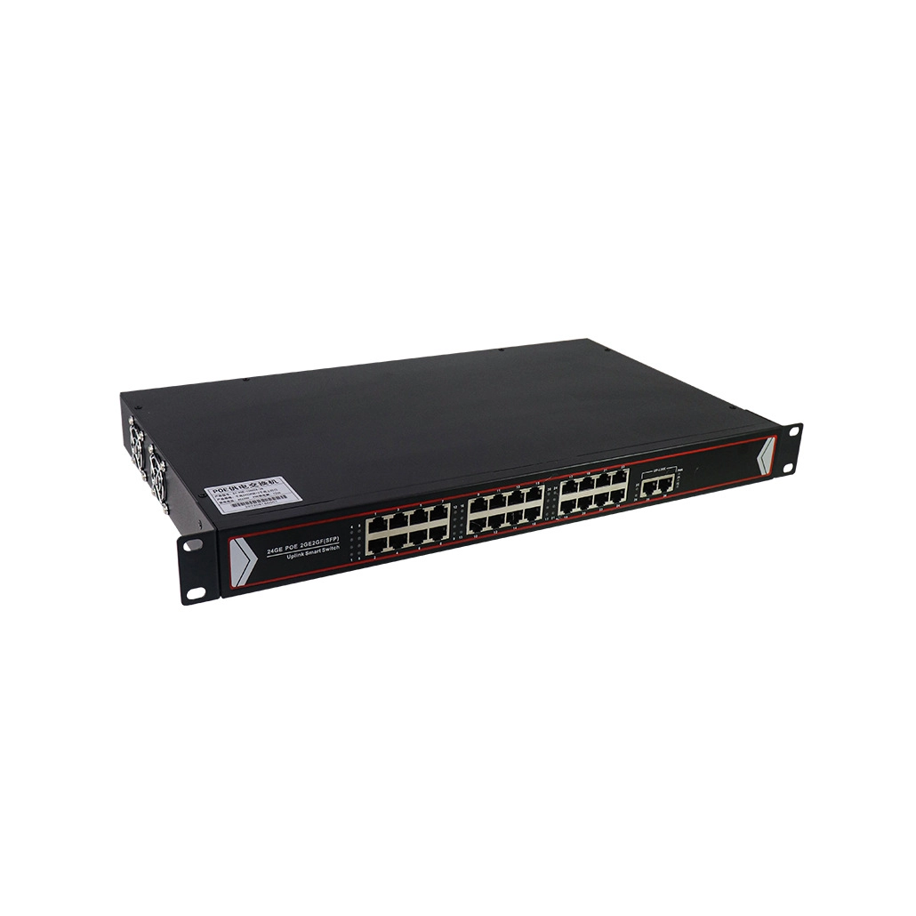 24+2 port 1000Mbps Gigabit and Fast Desktop Ethernet network Smart PoE Switch