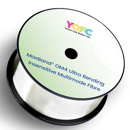 YOFC MaxBand&reg; OM4 Ultra Bending Insensitive Multimode Fibre Communication optical Fibre