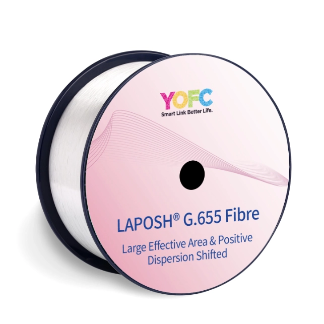 YOFC G655 LAPOSH&reg; Large Effective Area High Capacity Positive Dispersion Shifted Single-mode Fibre
