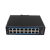 Gigabit Ethernet Transmission Device with 16 Electrical Ports Unmanaged 10/100M Industrial Fiber Switch