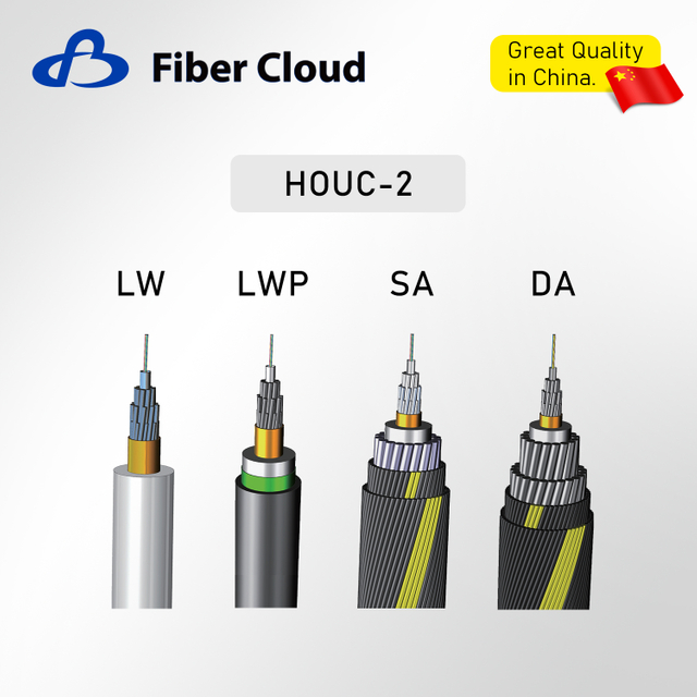 Submarine Double Steel Wire Armored Underwater Fiber Optic Cable Unrepeatered Submarine Optical Fiber Cable Armor Internet Cable